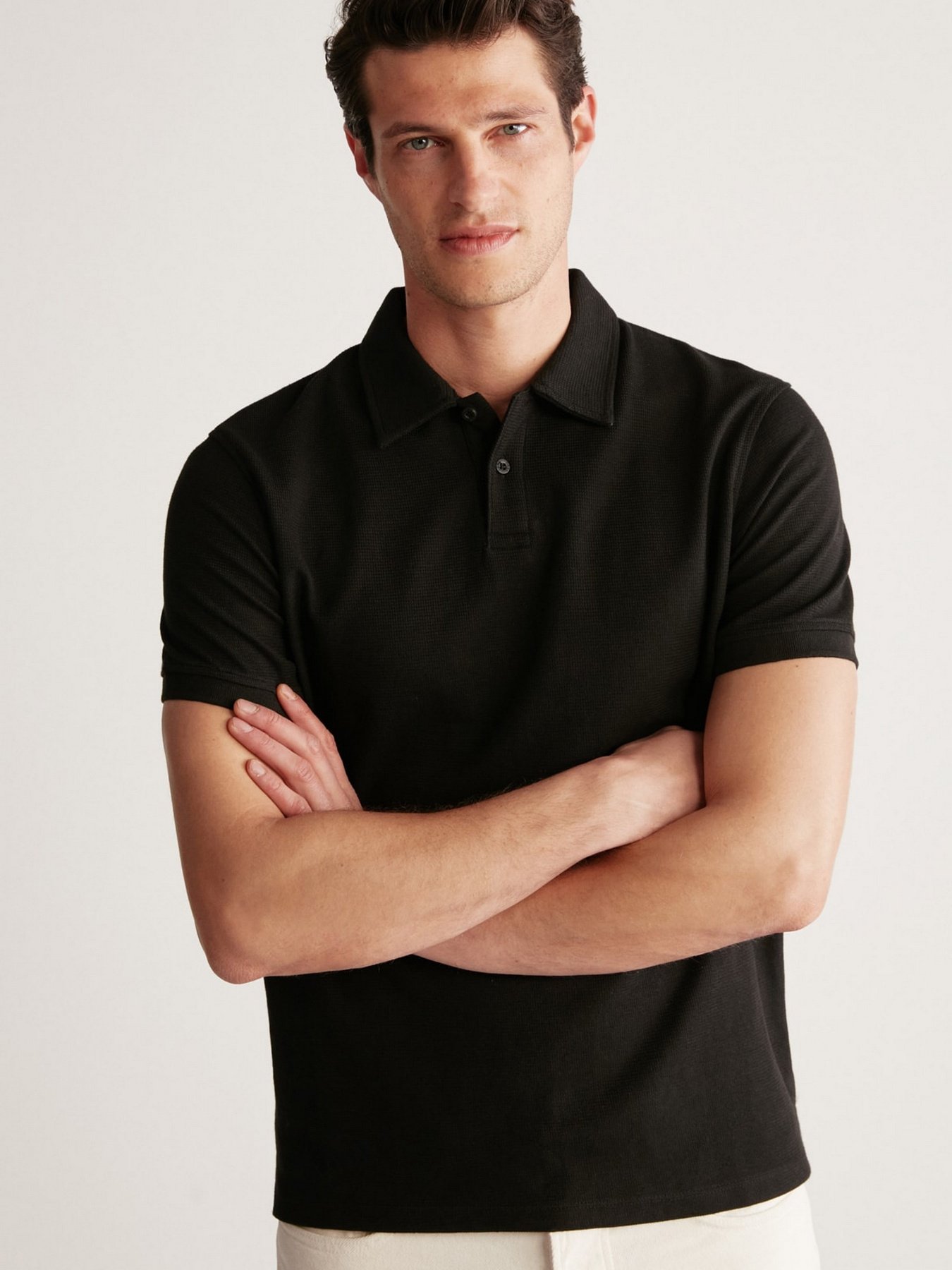Футболки и поло Grimelange Laporte модель LAPORTE01042023/Black Фото