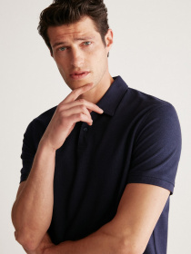 Футболки и поло Grimelange Laporte модель LAPORTE01042023/Navy Blue Фото