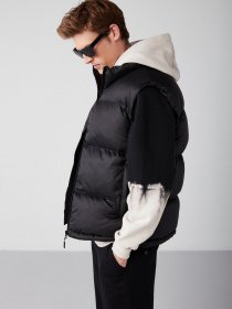 Куртки и дубленки Grimelange Lennon модель LENNON01092022/Black Фото