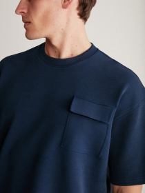 Футболки і поло Grimelange Artur модель ARTUR01042023/Navy Blue Фото