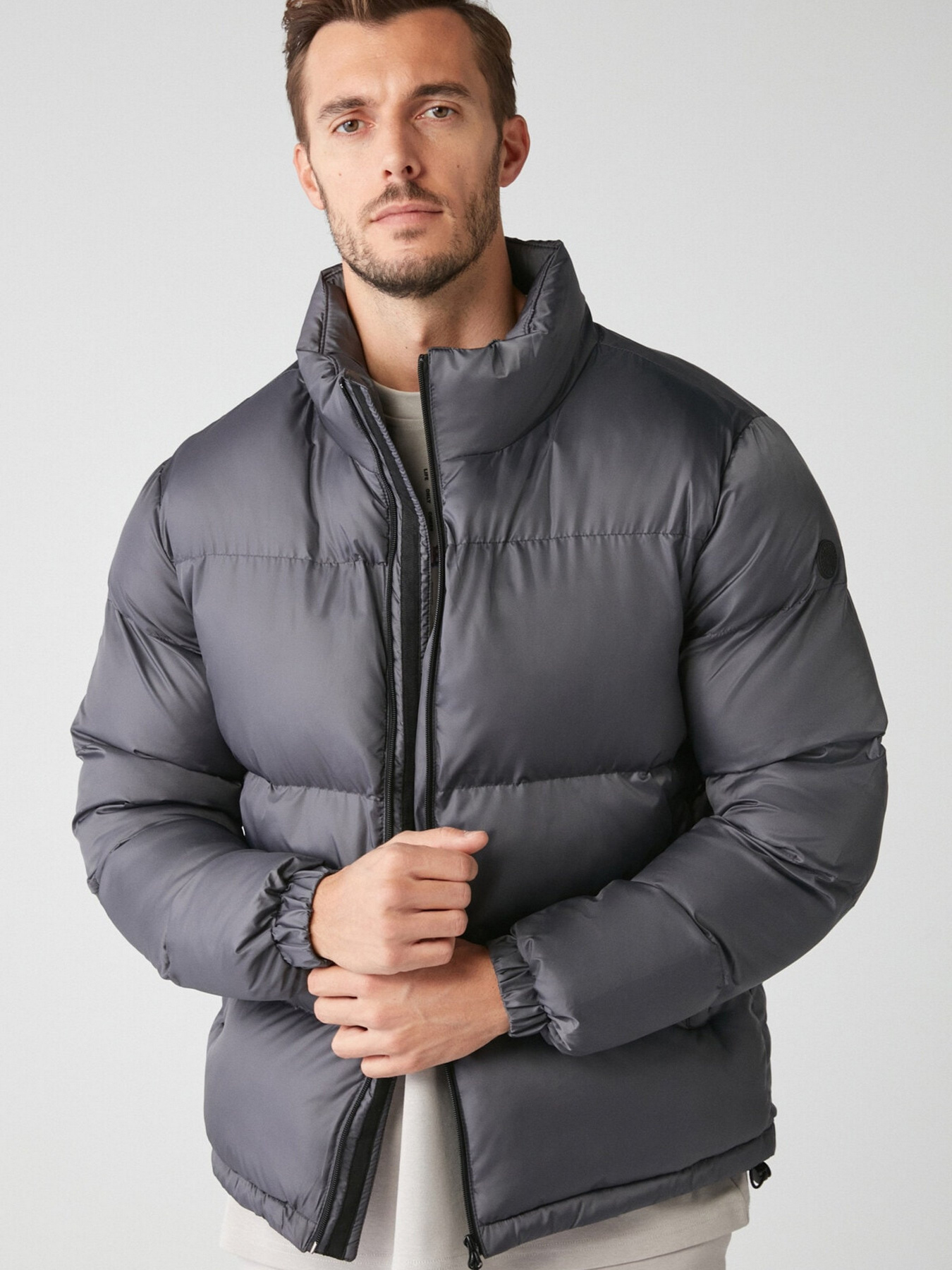 Куртки та дублянки Grimelange Reed модель REED01092022/Anthracite Фото