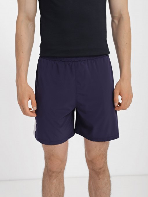 Шорты Gymshark модель GMSH013_т.синій з білим Фото