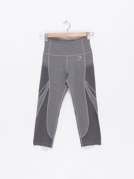 Шорты Gymshark модель GLLG024_сірий Фото