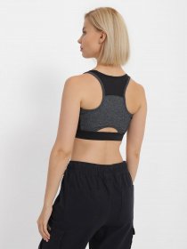 Футболки і поло Gymshark модель GLSB022_сірий комб. Фото