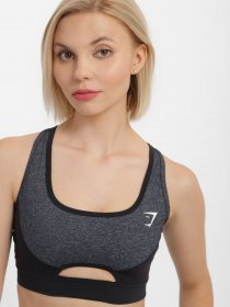 Футболки і поло Gymshark модель GLSB022_сірий комб. Фото