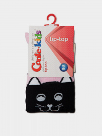 Колготи Conte Kids модель 5С-07 СП 466 чорний-сірий Фото