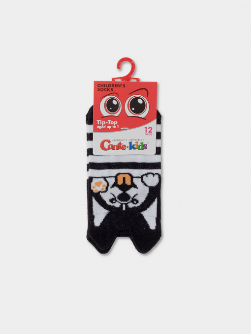 Носки и гольфы Conte Kids модель 17С-59СП 554 чорний-білий Фото