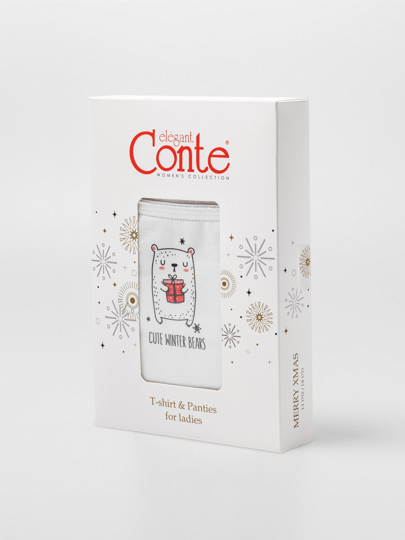 Одяг для дому та сну Conte Elegant Ce Merry Xmas модель 21С-18ТСП-21С-17ТСП-red-cap Фото