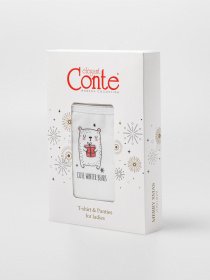 Одяг для дому та сну Conte Elegant Ce Merry Xmas модель 21С-18ТСП-21С-17ТСП-white-box Фото