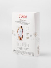 Одяг для дому та сну Conte Elegant Ce Merry Xmas модель 21С-18ТСП-21С-17ТСП-red-box Фото