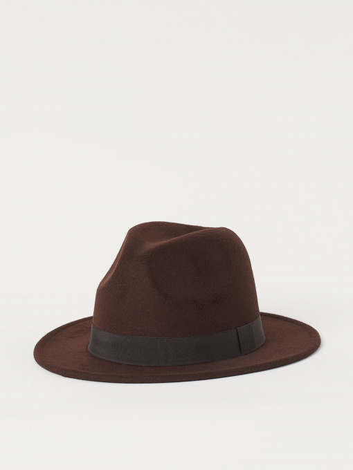 Шапки и кепки H&M модель 0375917_т.коричневий Фото