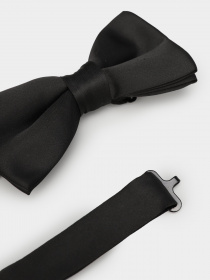 Краватки та метелики H&M модель 0846334_чорний Фото