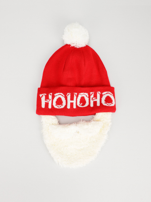 Шапки та кепки H&M модель 0908806_червоний з білим Фото
