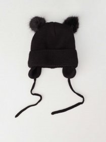 Шапки та кепки H&M модель 0786271_чорний Фото