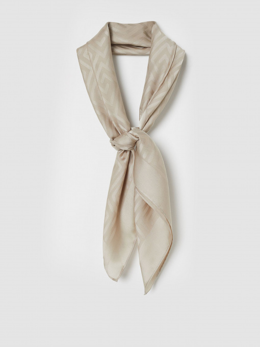 Шарфы и платки H&M модель 0957443_бежевий Фото