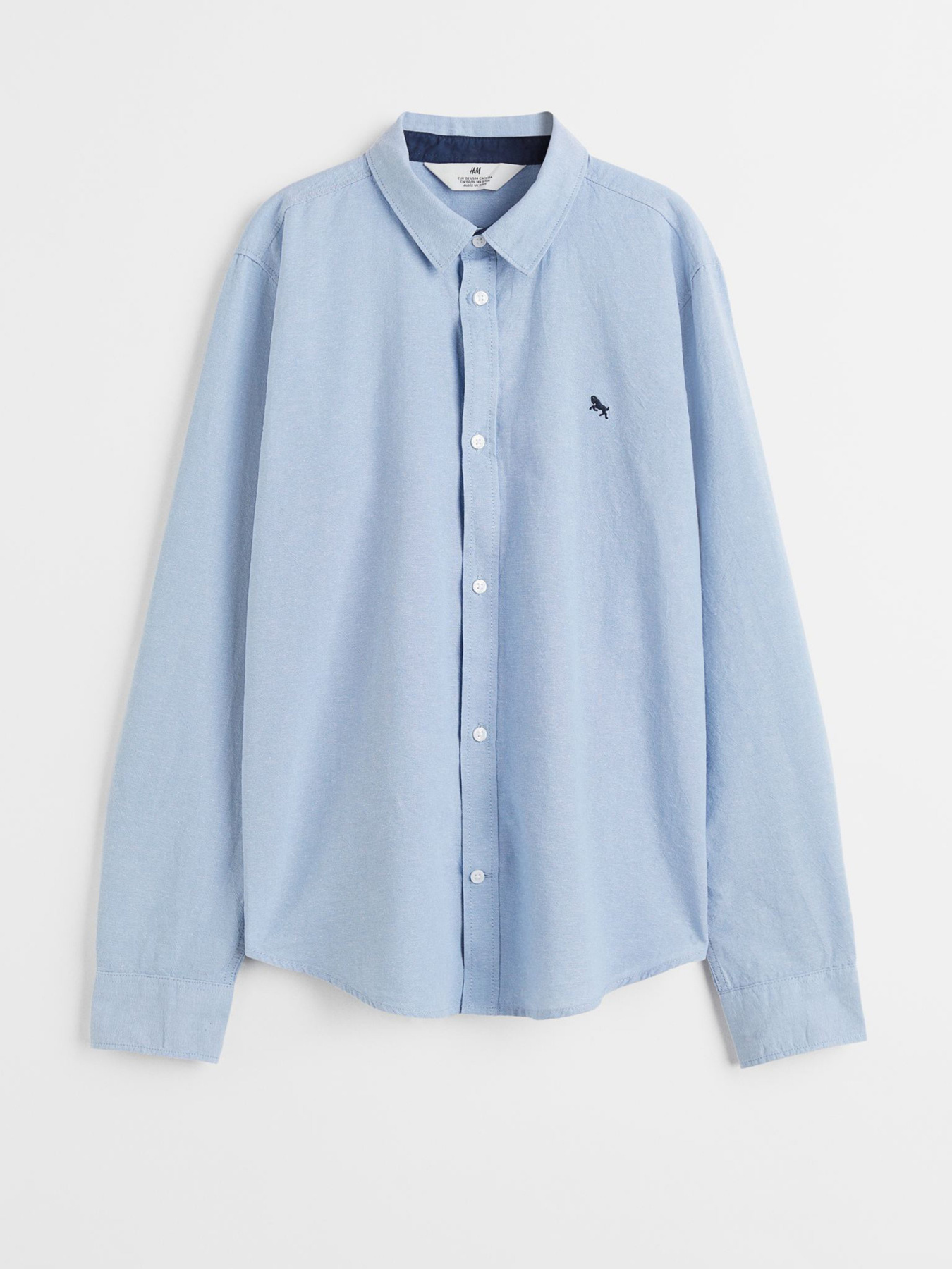 Рубашки H&M модель 0688464_с.синій Фото
