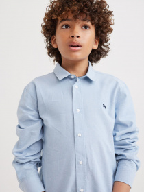 Рубашки H&M модель 0688464_с.синій Фото