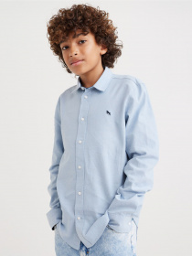 Рубашки H&M модель 0688464_с.синій Фото