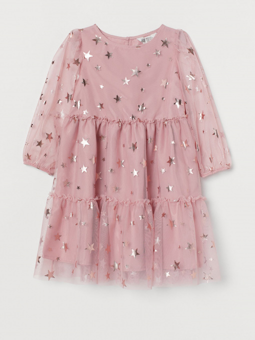 Сукні H&M модель 0872475_с.рожевий комб. Фото