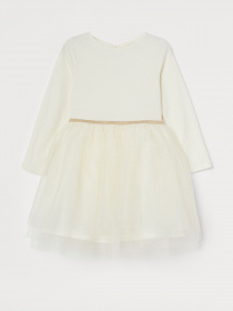 Платья H&M модель 0887930_молочний Фото