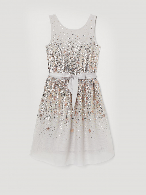 Платья H&M модель 0757872_сірий комб. Фото