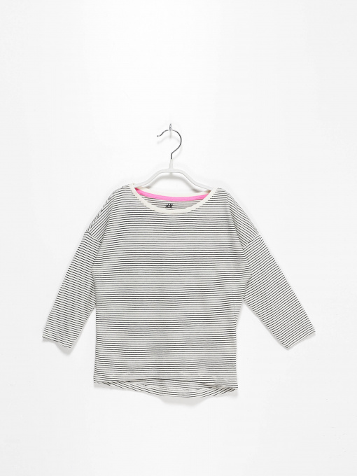 Худи и свитшоты H&M модель 0411930_білий комб. Фото