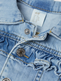 Куртки та дублянки H&M модель 0694561_с.синій Фото