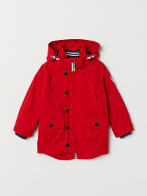 Куртки та дублянки H&M модель 0625193_червоний Фото