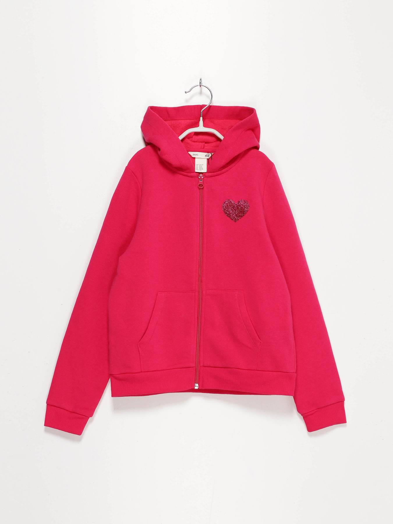 Куртки та дублянки H&M модель 0508932_рожевий Фото