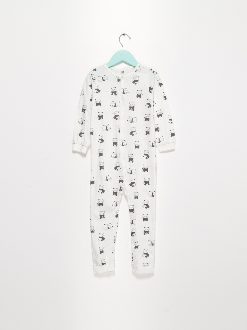 Одяг для немовлят H&M модель 0769102_білий з чорним Фото
