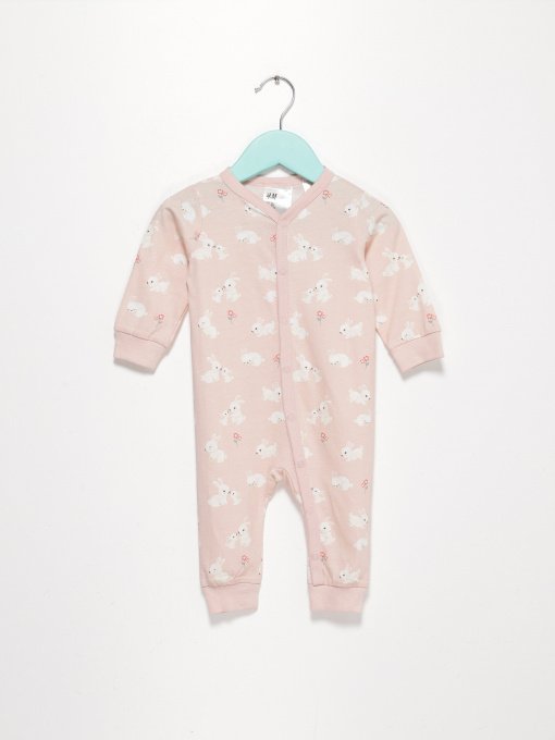 Одяг для немовлят H&M модель 0769102_с.персиковий комб. Фото