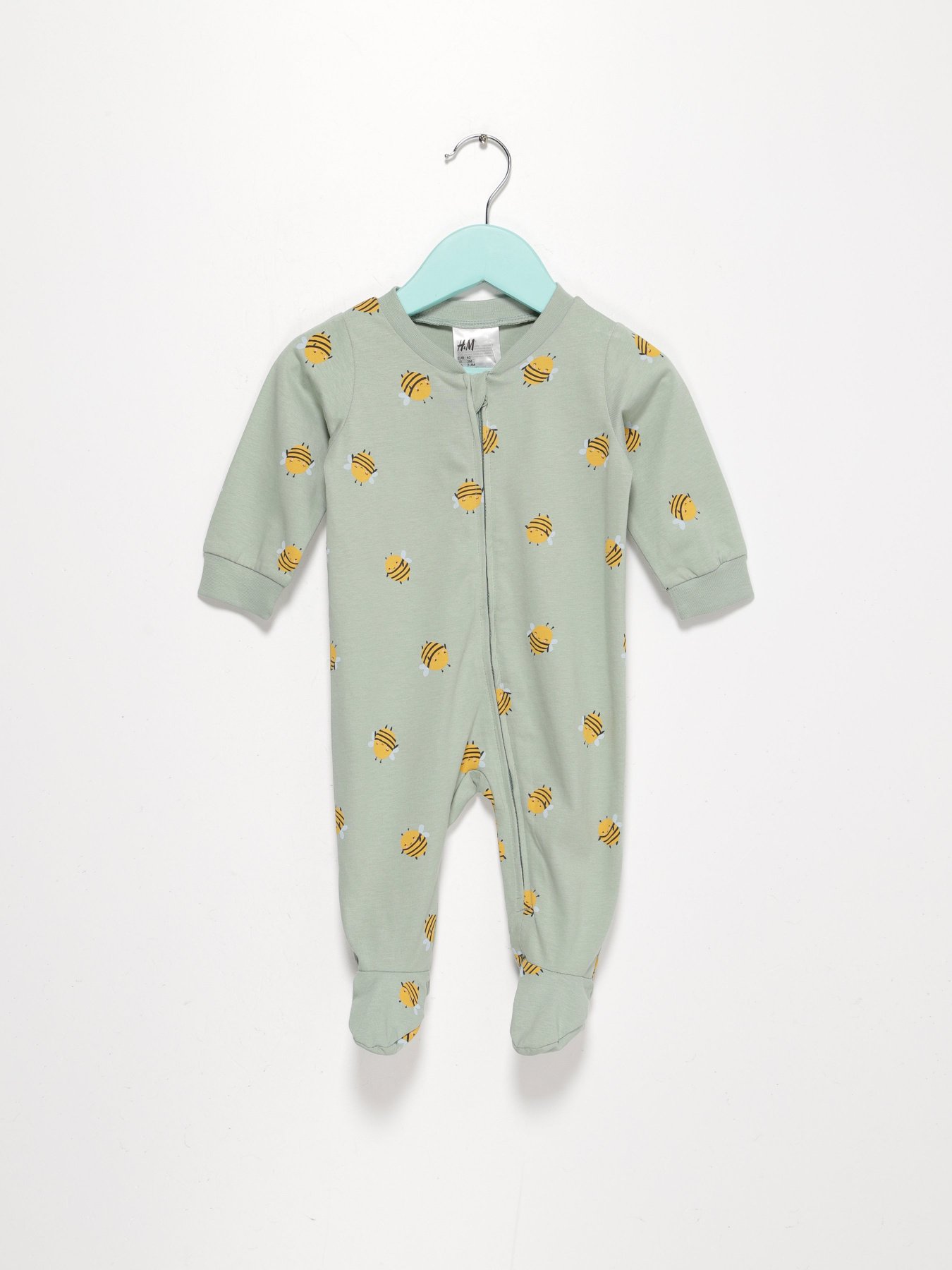 Одежда для младенцев H&M модель 0310091_с.зелений комб. Фото