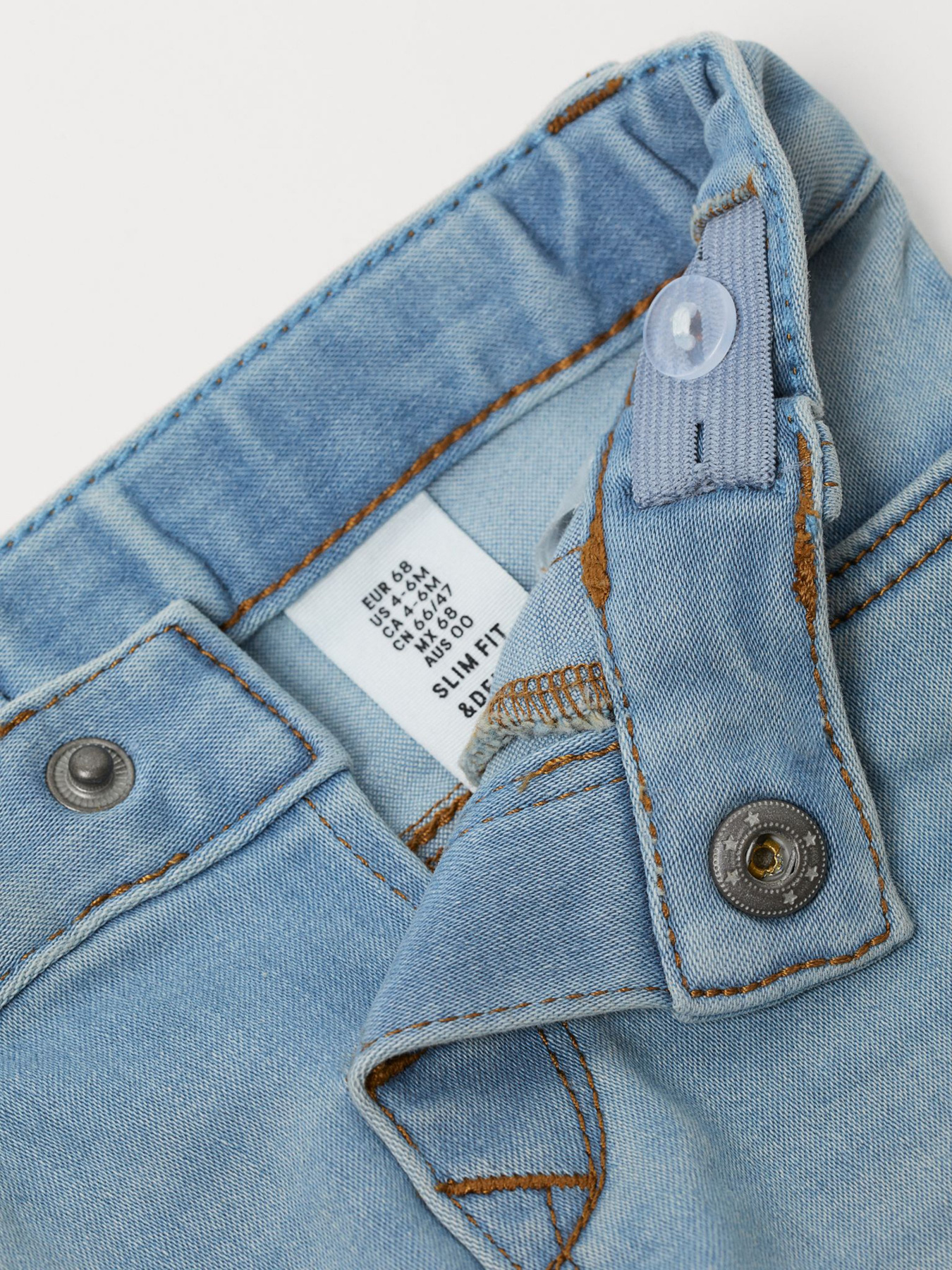 Джинсы H&M модель 0746314_блакитний Фото