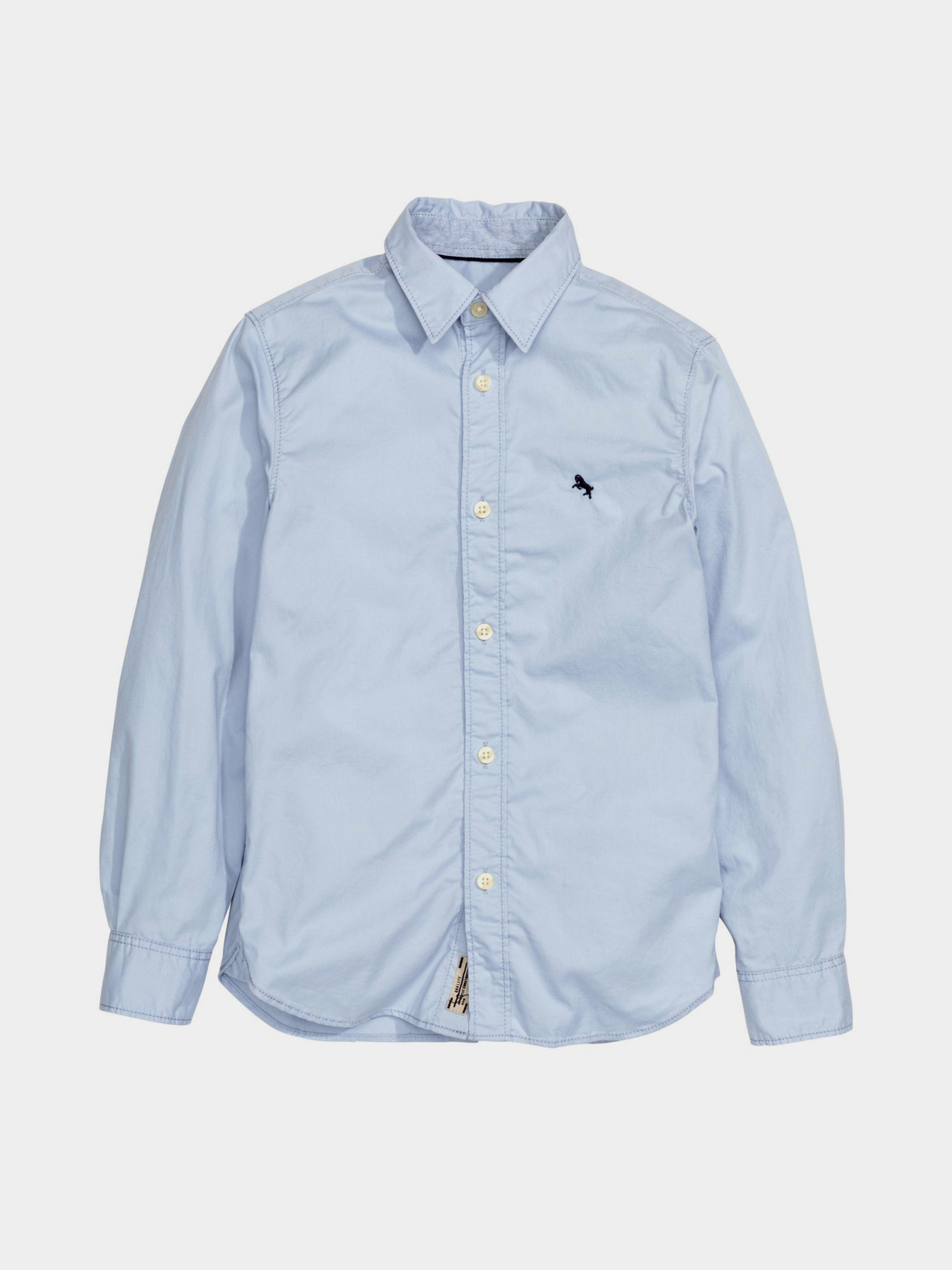 Рубашки H&M модель 0325873_с.синій Фото