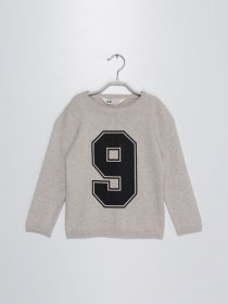 Свитры и кардиганы H&M модель 0389055_с.сірий з т.синім Фото