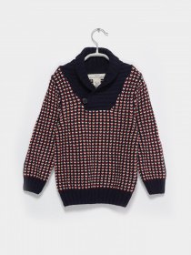 Свитры и кардиганы H&M модель 0389094_т.синій комб. Фото