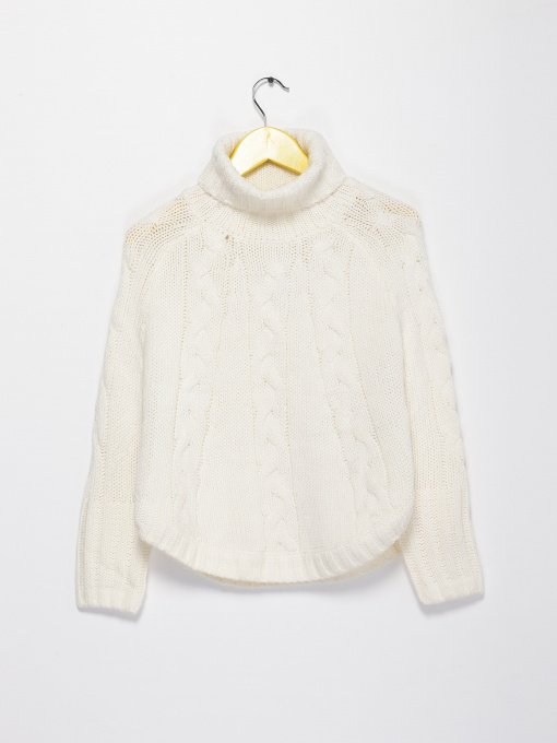Свитры и кардиганы H&M модель 0390002_білий Фото
