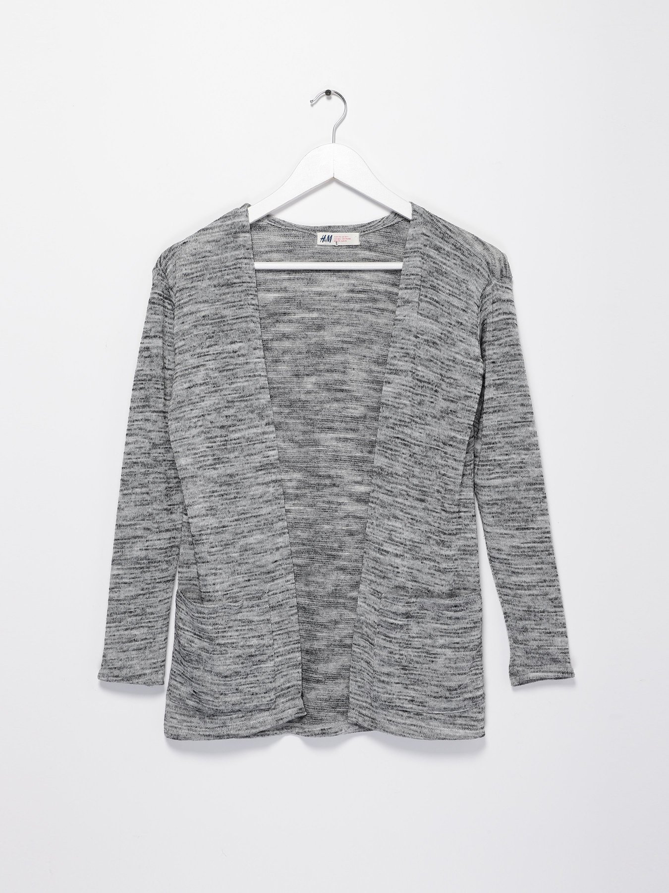 Свитры и кардиганы H&M модель 0393855_сірий комб. Свитры и кардиганы H&M модель 0393855_сірий комб. Фото