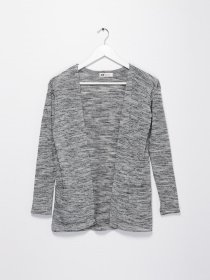 Свитры и кардиганы H&M модель 0393855_сірий комб. Фото