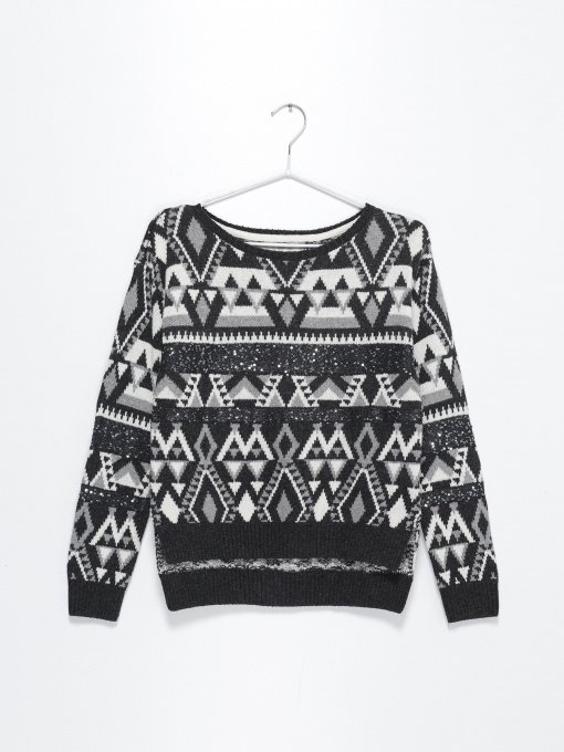 Свитры и кардиганы H&M модель 0399041_т.сірий комб. Фото