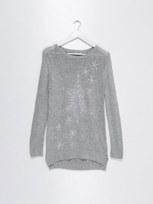 Свитры и кардиганы H&M модель 0410492_сірий Фото