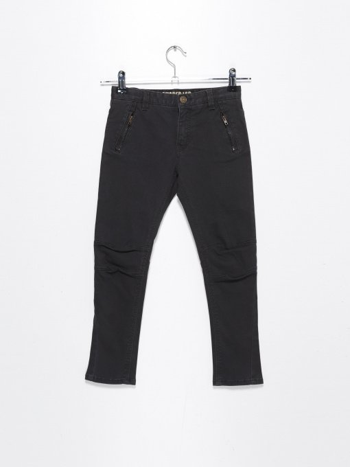 Брюки H&M модель 0444115_чорний Фото