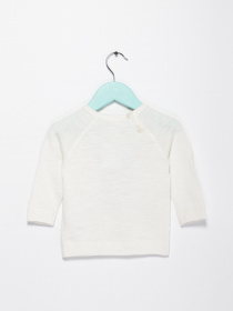 Светри та кардигани H&M модель 0453380_білий з т.синім Фото
