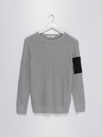 Светри та кардигани H&M модель 0500018_сірий з чорним Фото