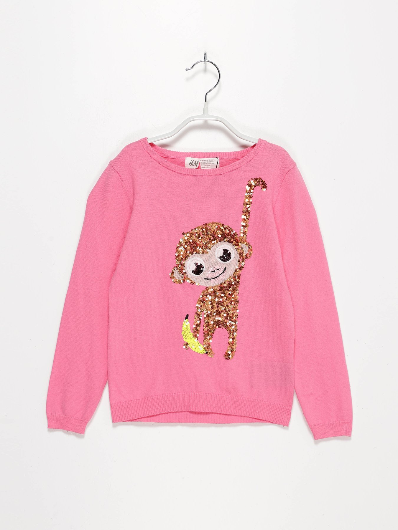 Свитры и кардиганы H&M модель 0549390_рожевий комб. Свитры и кардиганы H&M модель 0549390_рожевий комб. Фото