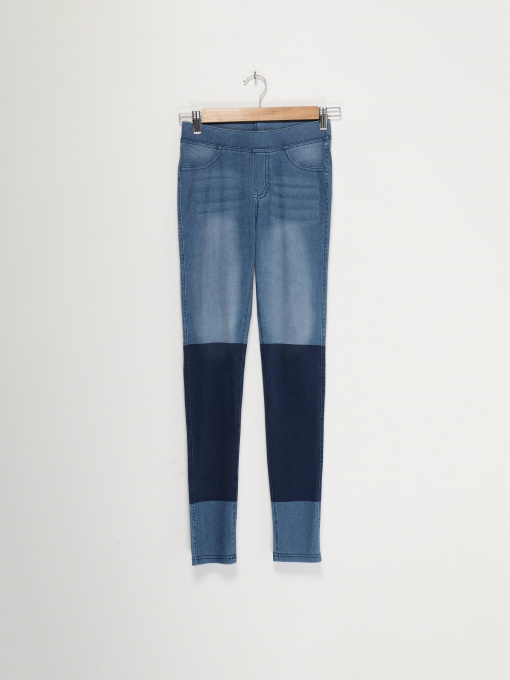 Брюки H&M модель 05589811_с.синій з т.синім Фото