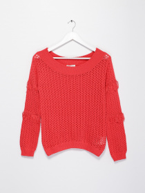 Светри та кардигани H&M модель 0595130_кораловий Фото