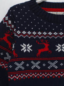 Светри та кардигани H&M модель 0638874_т.синій комб. Фото