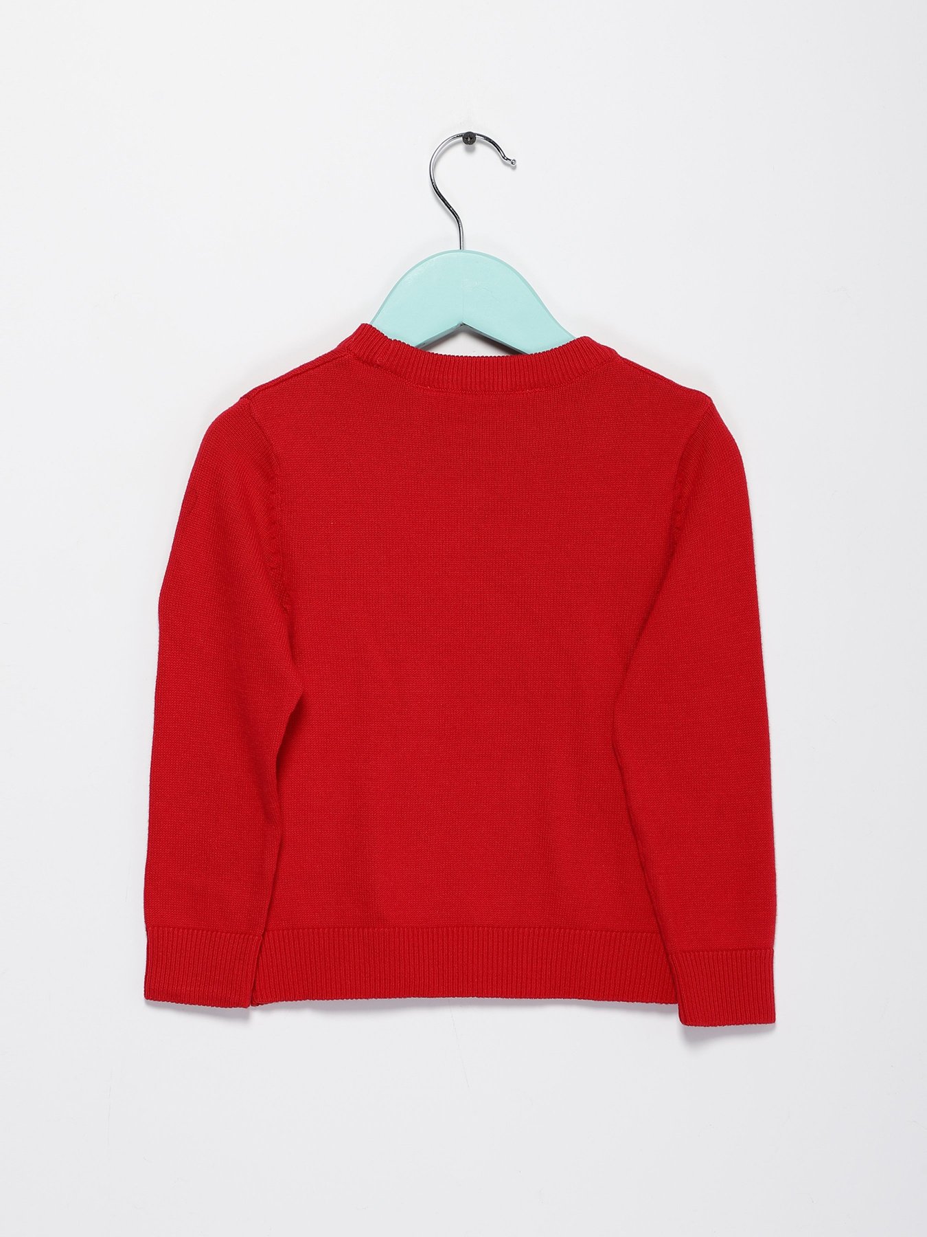 Светри та кардигани H&M модель 0696991_червоний комб. Светри та кардигани H&M модель 0696991_червоний комб. Фото