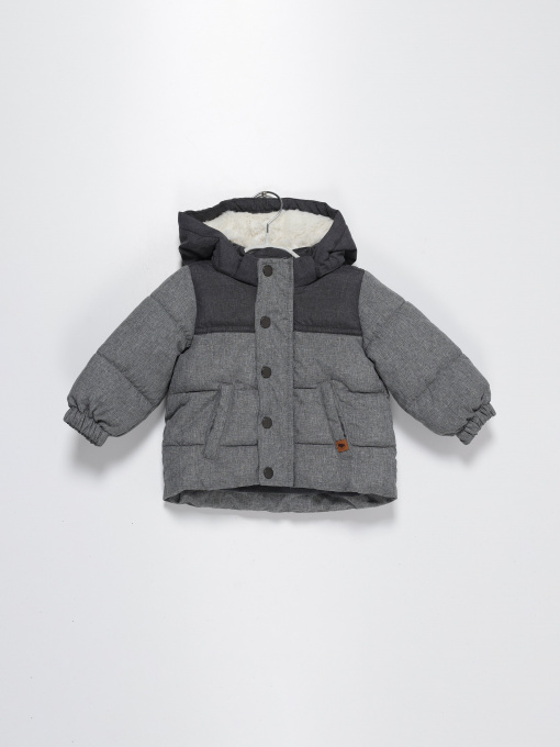 Куртки та дублянки H&M модель 0734916_сірий Фото